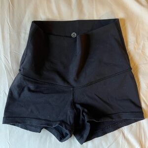 lululemon athletica Women's Black Athletic Shorts